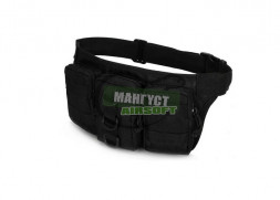 Сумка поясная Multi-function Tactical Pockets /AS-BS0040B/черный/ %