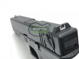 Страйкбольный пистолет KJW Glock18 CO2 metal slide