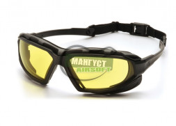 PYRAMEX Очки баллистические стрелковые Highlander-Plus SBG5030DT Anti-fog /желтые 89%/