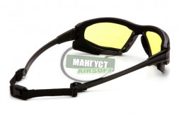 PYRAMEX Очки баллистические стрелковые Highlander-Plus SBG5030DT Anti-fog /желтые 89%/
