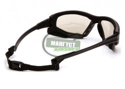 PYRAMEX Очки баллистические стрелковые Highlander-Plus SBG5080DT Anti-fog /зеркально-серые 50%/