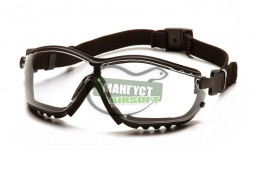 PYRAMEX Очки баллистические стрелковые V2G GB1810ST Anti-fog Diopter /прозрачные 96%/