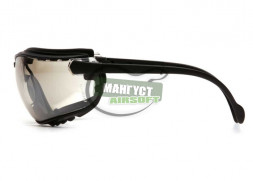 PYRAMEX Очки баллистические стрелковые V2G GB1880ST Anti-fog Diopter /зеркально-серые 50%/