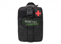 Подсумок медицинский MOLLE Medic IFAK /21х13х7 см/черный/AS-BS0095B/