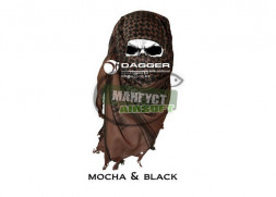 DAGGER Арафатка (шемаг) /Tactical Shemagh Mokko/Black/DI-9005