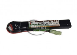 IPower Аккумулятор 7.4В LiPO 1450мАч 20C /14 x 16.5 x 116 мм / АК тип под крышку/