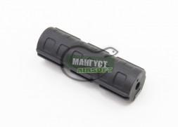 Mangoost Airsoft Усиленный полнозубый поршень 13,5 зубьев /узкая гребенка/черный/