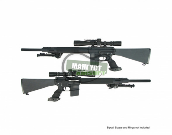 Страйкбольное оружие KING ARMS 20” Free Float Heavy Barrel Sniper Rifle (KA-AG-10-M)