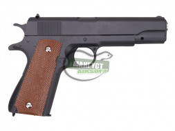 Страйкбольный пистолет Galaxy Colt M1911 metall спринг (G.13)