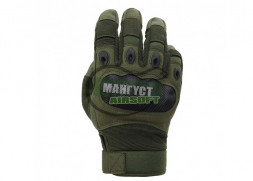 EmersonGear Перчатки Tactical All Finger Gloves/размер L/олива/%