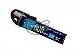 Blue MAX Аккумулятор 11,1В 600мАч 20C PDW (18 x 16,5 x 75) мм /mini Т-разъем/ 