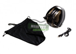 PMX Активные наушники Tactical PRO (26 - 85 дБ) /PMX-55G/хаки/ 