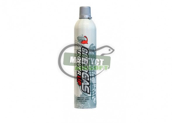 Puff Dino Газ Green Gas Power Up 1100ml с силиконом (14 кг/см2) /усиленный/
