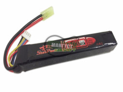 StormPower Аккумулятор 11.1V 20C 1200mAh / 126x20x19мм/ приклад Craine Stock М4, в трубу приклада М4/
