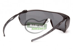 PYRAMEX Очки баллистические стрелковые Cappture S9920ST Anti-fog Diopter /серые 23%/