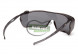 PYRAMEX Очки баллистические стрелковые Cappture S9920ST Anti-fog Diopter /серые 23%/
