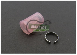 Maple Leaf Резинка Хоп-Ап Autobot Silicone 2021 для spring и GBB /80 degree/розовая/ %