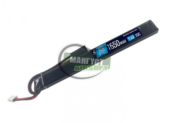 Blue MAX Аккумулятор  7,4В 1650мАч 20C АК тип Stick (12 x 18 x 169) мм