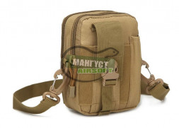 Сумка наплечная Tactical Molle Small /17x12x9cm/ AS-BS0067T/ %