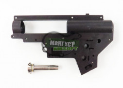 Мангуст Фрезерованные стенки гирбокса CNC 8 мм/Ver.2 /быстросъем.направляющая/черный/