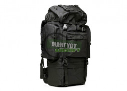 YAKEDA Тактический рюкзак 65L with PVC coating 600D/черный/ %