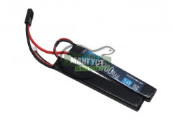 Blue MAX Аккумулятор  7,4В 2200мАч 15C nunchuck /2x лепестковый (12x20x102) мм /М-серия цевье, приклад/ 