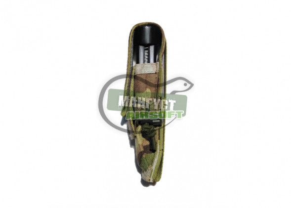  Tornado Airsoft Подсумок универсальный под пистолетный магазин с клапаном/мультикам/ 