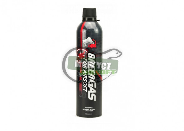 Puff Dino Газ Green Gas 1100ml с силиконом (12кг/см2)