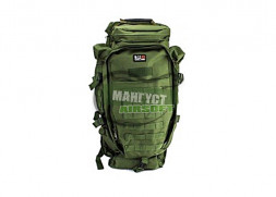 Тактический рюкзак Tactical Full Gear Rifle Combo 62х25х16cm + 90х20х16cm AS-BS0006OD /зеленый/