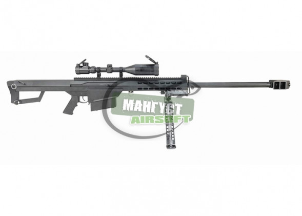 Snow Wolf Страйкбольная винтовка Barrett M82A1 с прицелом /SW-024A/